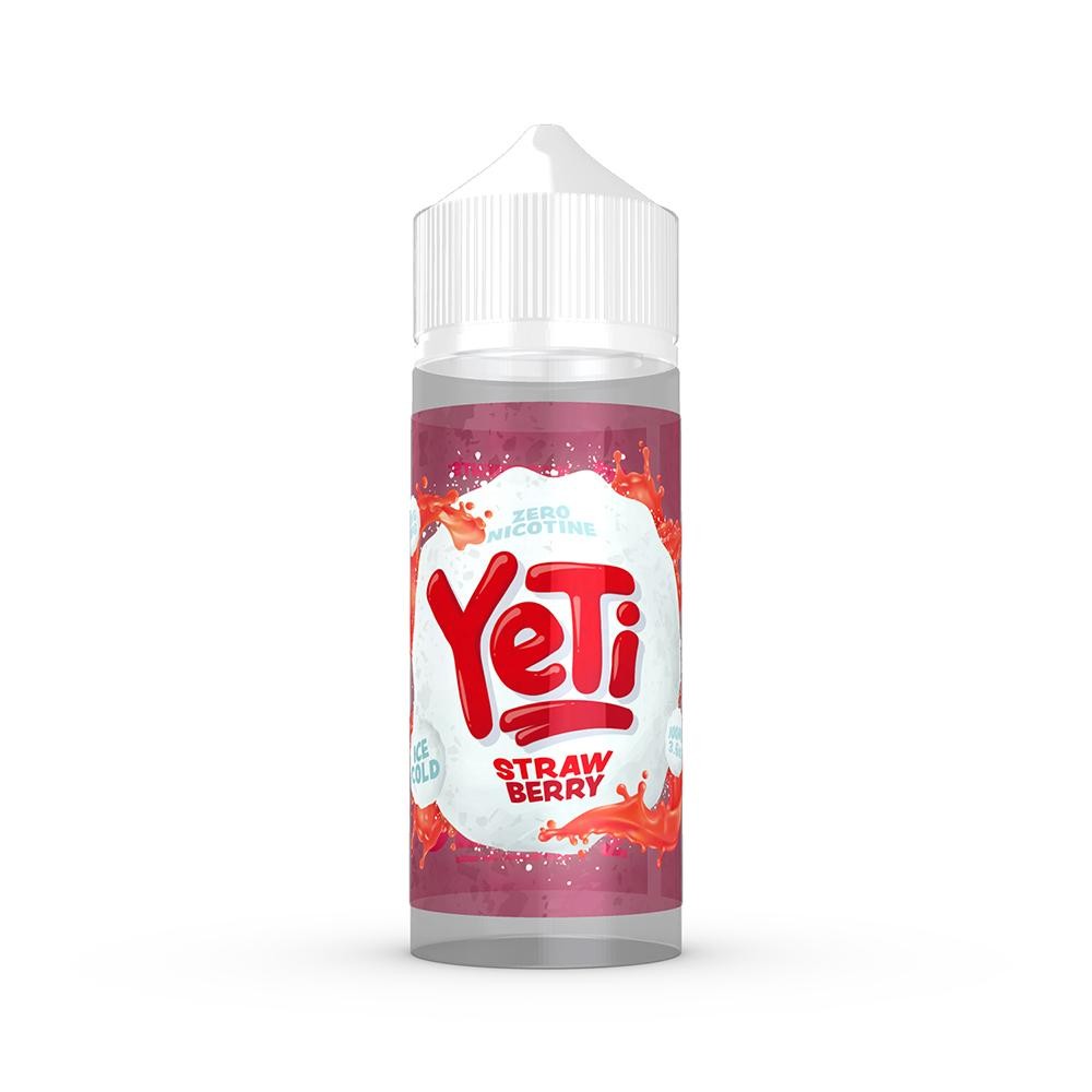 Yeti Ice Cold Strawberry 100ml Short Fill