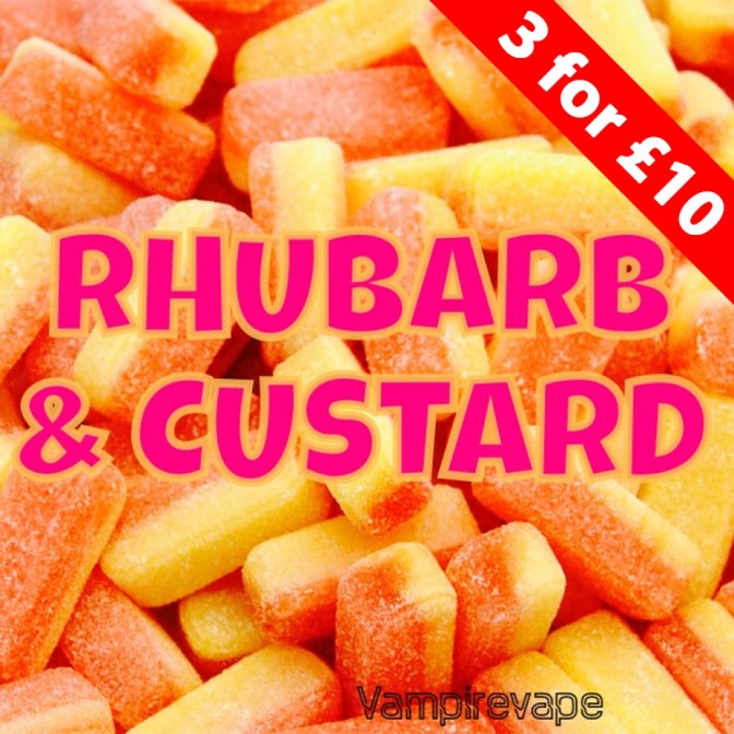 Vampire Vape - Rhubarb & Custard