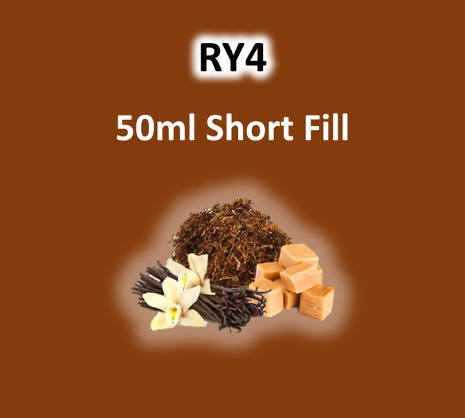 VaperVapour - RY4 50ml Short Fill