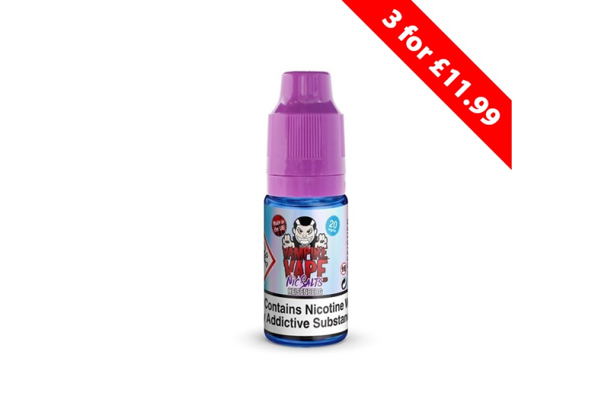 Heisenberg Nic Salts Vampire Vape 10ml