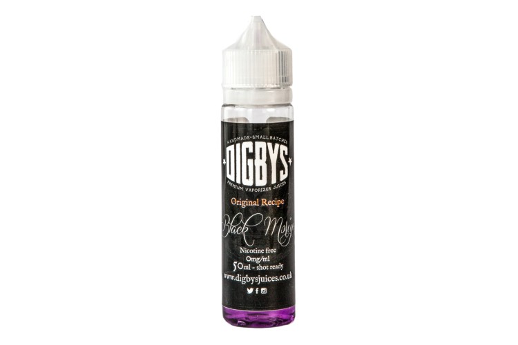 Digbys - Black Moriya 50ml Short Fill (Including 10ml Nicotine Shot)