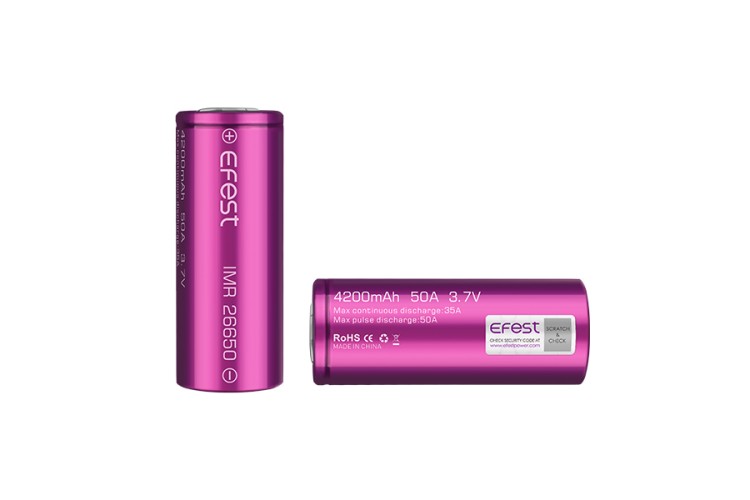 Efest IMR 50A 26650 4200mAh