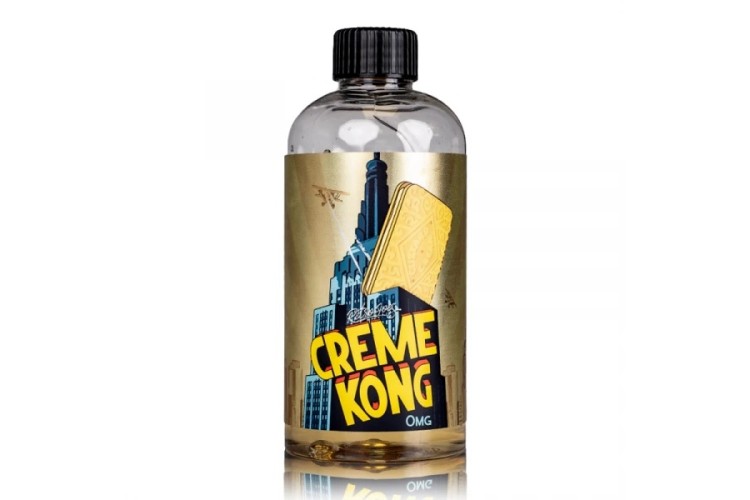 Joe's Juice - Creme Kong 0MG 200ML SHORTFILL E-LIQUID