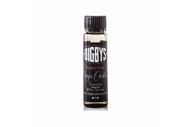 Digbys - Mum’s Custard 50ml (Including 10ml Nicotine Shot)