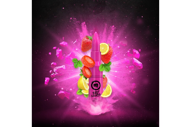 Riot Squad - Pink Grenade 50ml Short Fill (Including 10ml Nic Shot)