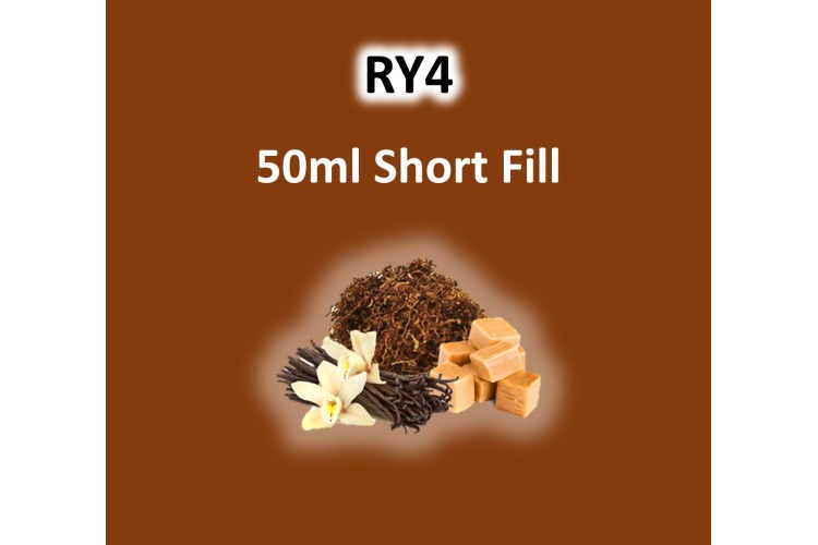 VaperVapour - RY4 50ml Short Fill