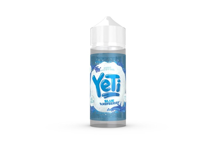 Yeti - Ice Cold Blue Raspberry 100ml Short Fill