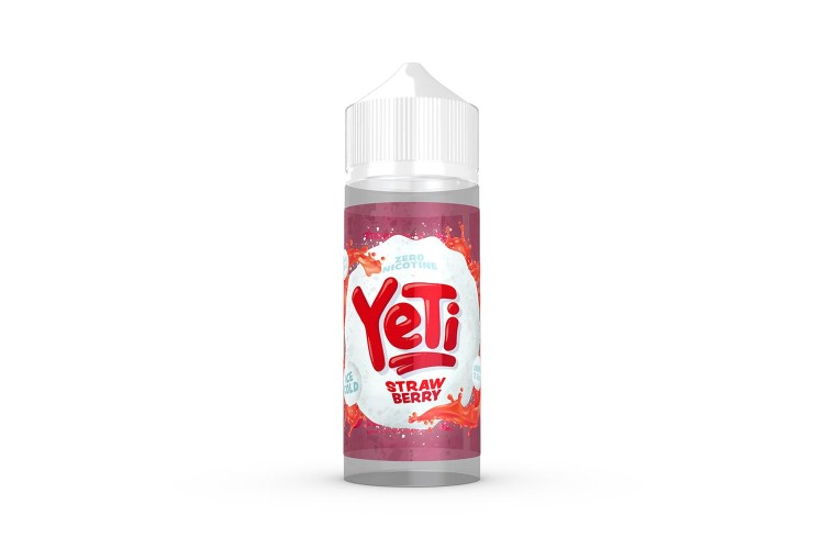 Yeti - Ice Cold Strawberry 100ml Short Fill